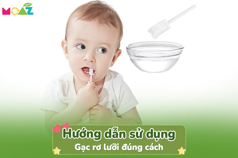 Hướng dẫn sử dụng que gạc rơ lưỡi đúng cách