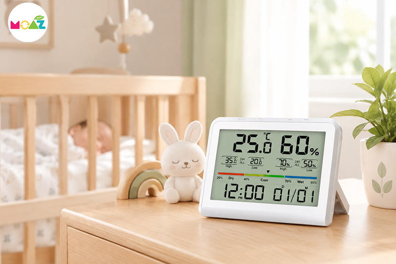 Độ ẩm thích hợp cho trẻ sơ sinh là bao nhiêu?